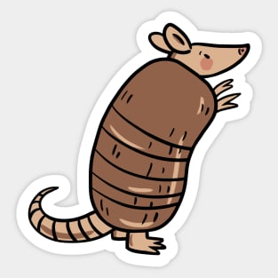 Armadillo Sticker